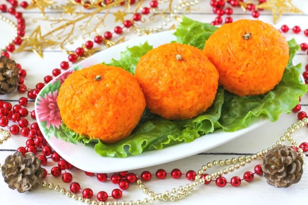 Мандариновое меню
