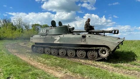 Самоходная гаубица 2с1 гвоздика