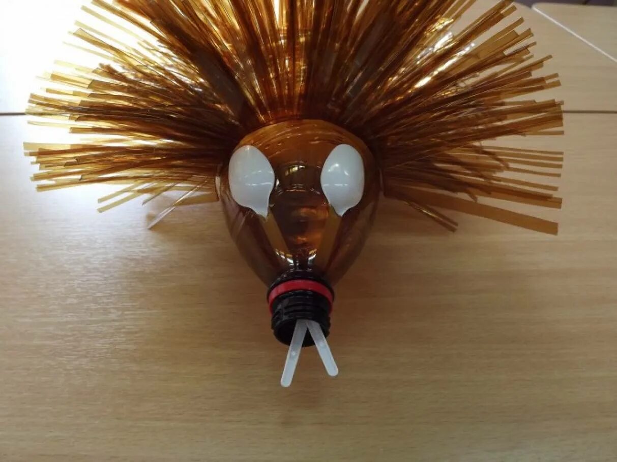 Ежик из бутылки