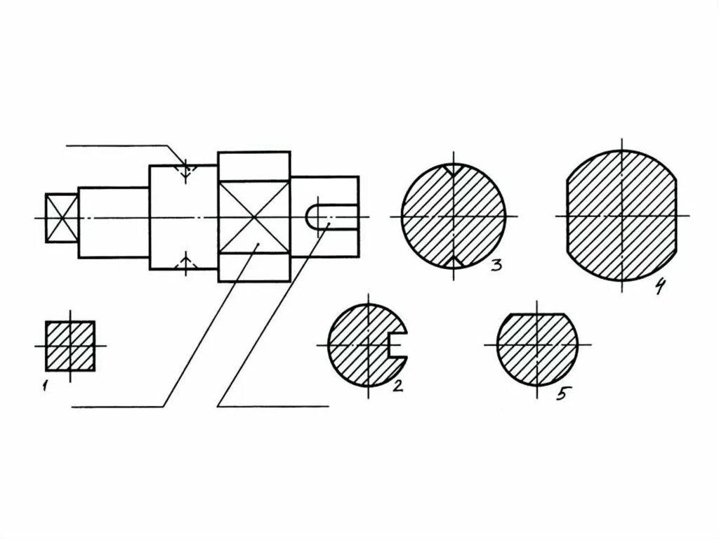 Сечение лыски на валу чертеж. Сквозное отверстие 12 валик сталь чертеж. Черчение сечение лыски. Сечение лыска на чертеже. Элемент вынести