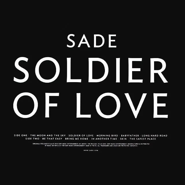 Sade mp3. Sade soldier of love 2010. soldier of love шаде. sade обложка альбома. sade soldier of love lp.