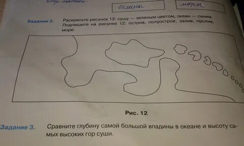 Отметьте закрасьте