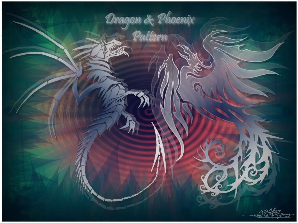 китайский дракон ян. дракон и феникс. ян феникс инь феникс. группа. инь янь дракон и феникс.