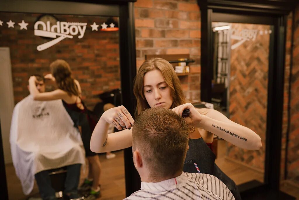 Barbershop oldboy москва. олдбой жуковский.