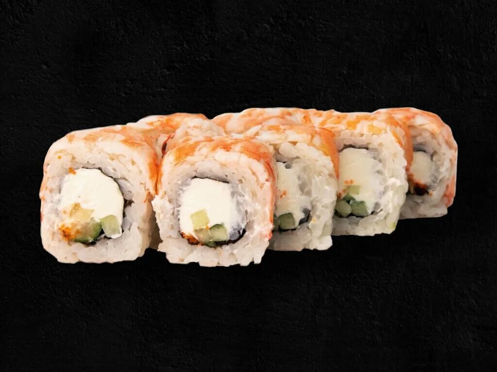 суши и роллы. япоша роллы. ролл роллс донецк. эби темпура креветки. филадельфия лосось 300 гр.