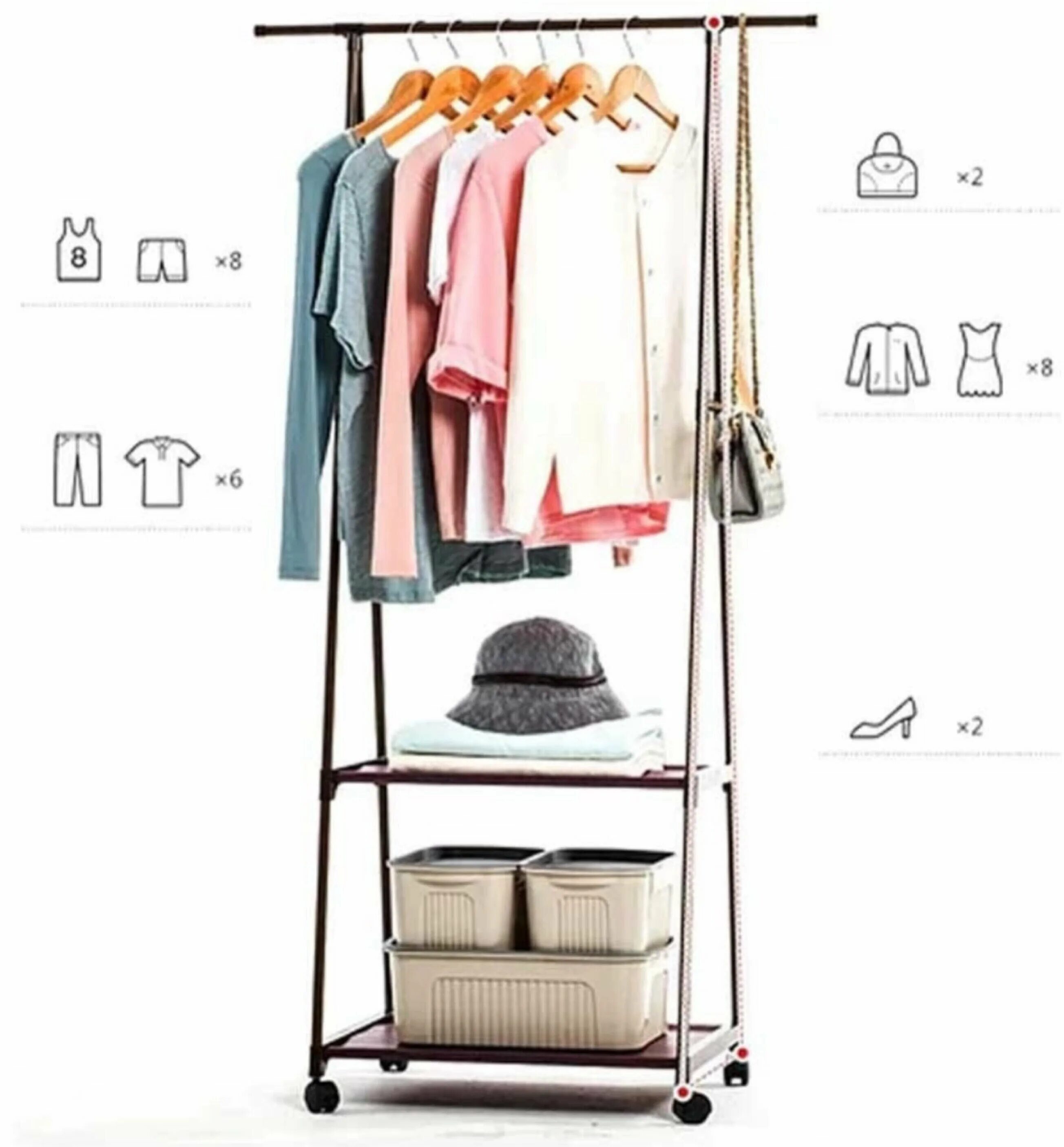 вешалка для хранения одежды напольная. стеллаж с вешалкой для одежды. вешалка для одежды. напольная вешалка artmoon root. Costway стеллаж для одежды hw08124.