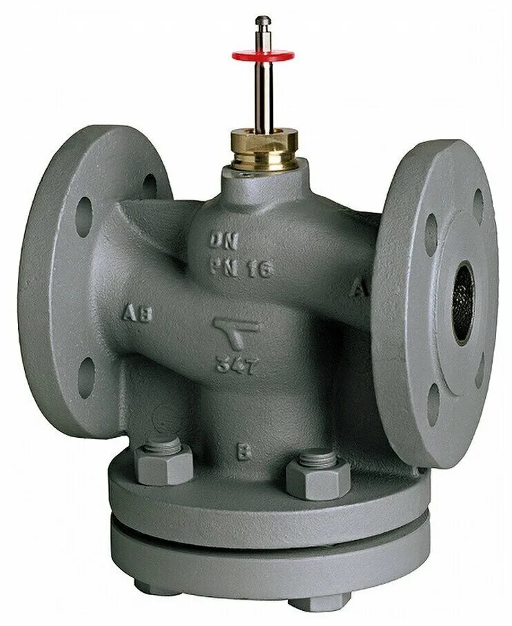 клапан 2 ходовой с электроприводом