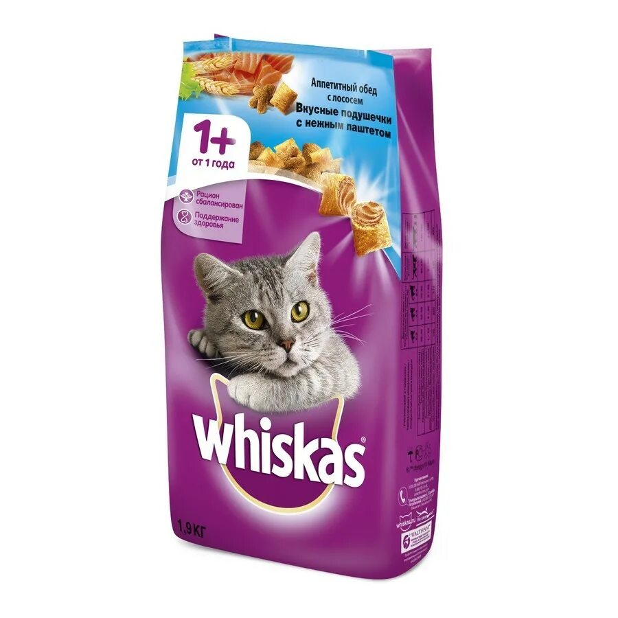 Whiskas вкусные подушечки с нежным паштетом. Whiskas вкусные подушечки с нежным паштетом