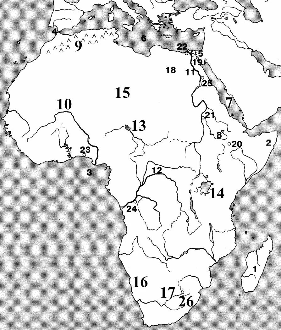 География 7 класс тест по теме африка. Номенклатура по географии Африка. Номенклатура Африки на контурной карте. Географическая номенклатура на контурной карте Африки. Номенклатура Африка 7 класс география на контурной карте Африки.