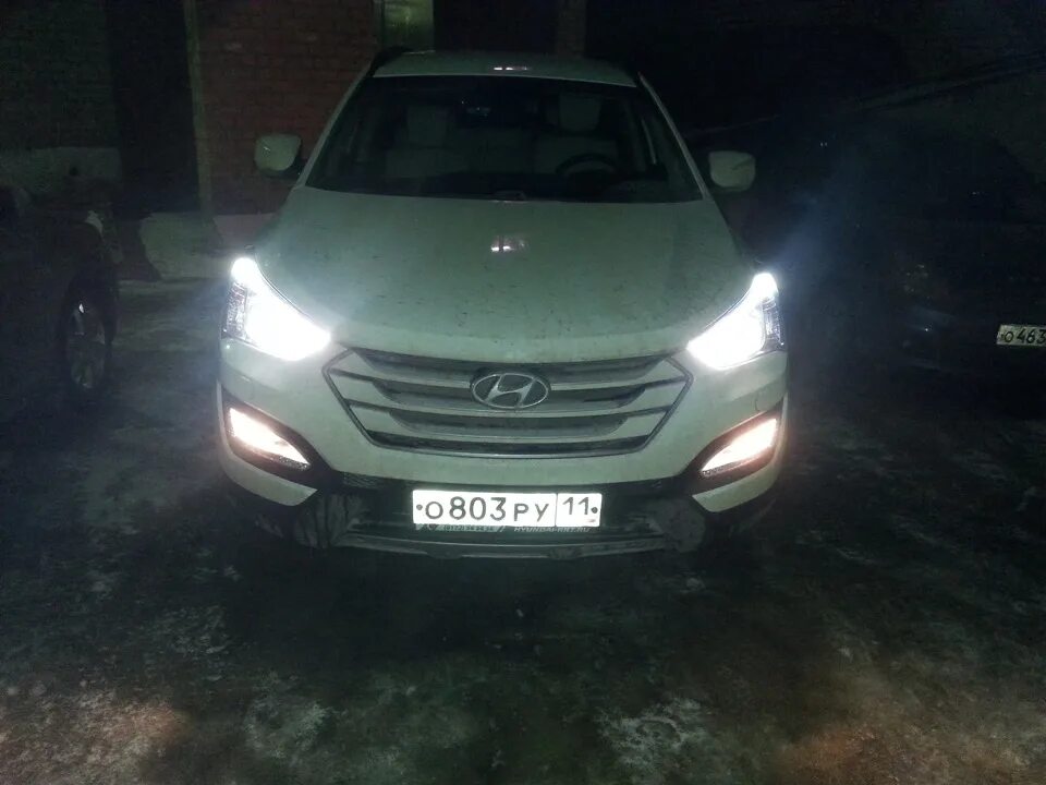 Лампы hyundai santa fe 3