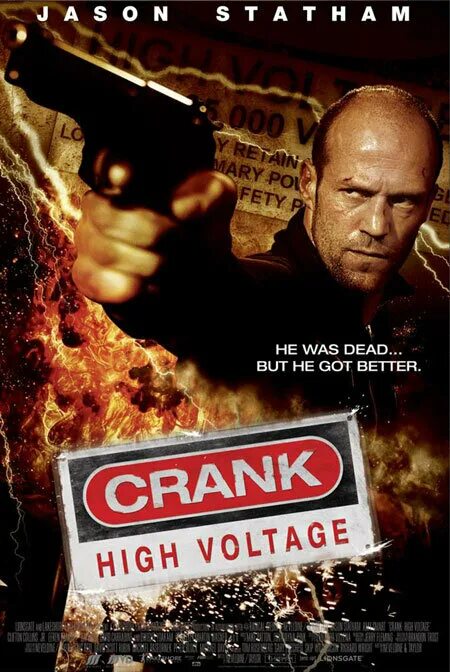 адреналин высокое напряжение. Crank 2 high voltage. адреналин 2 диск. адреналин фильм 2006 гоблин озвучка. адреналин гоблинский перевод.