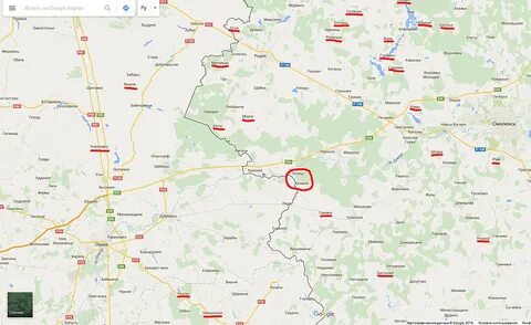 Почаево белгородская область на карте