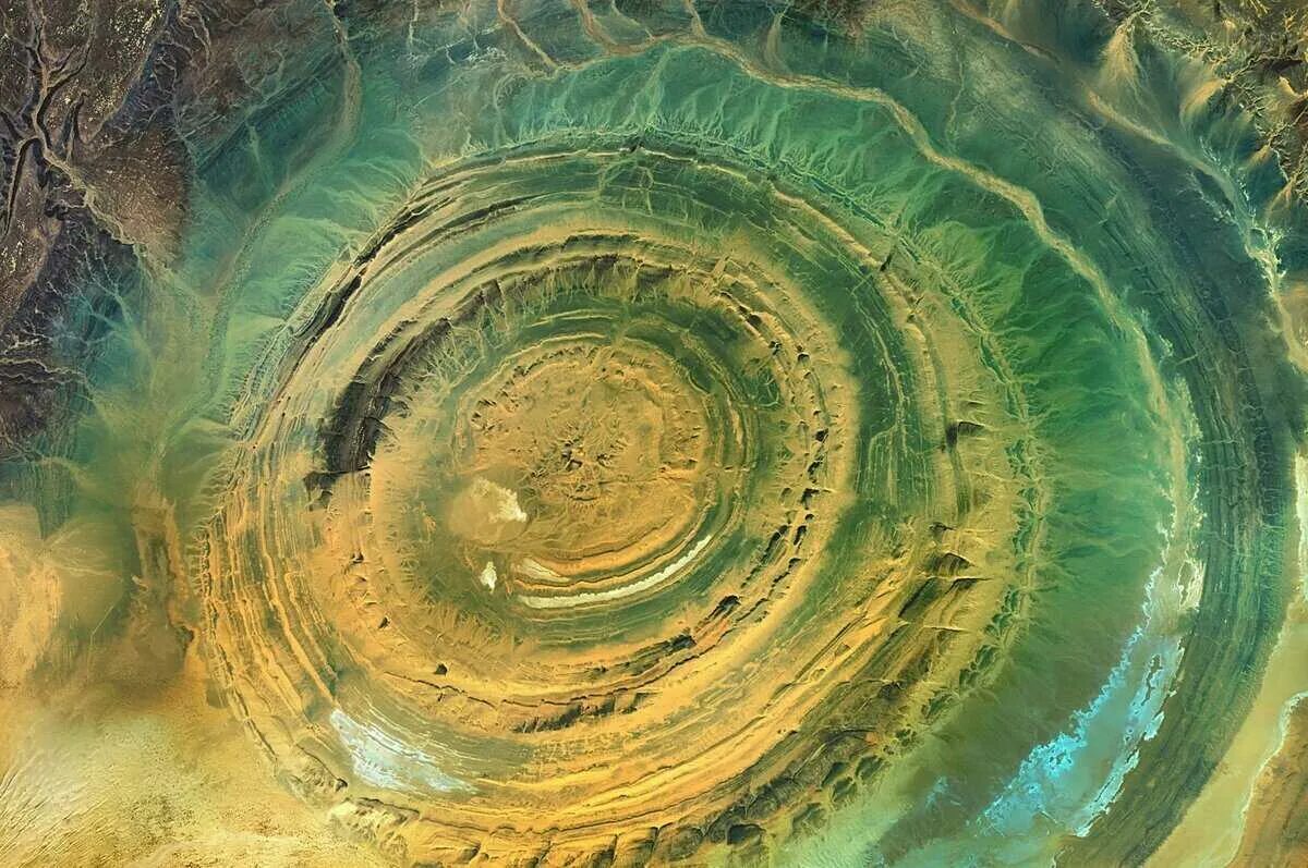 Глаз пустыни 2. Ришат (глаз сахары). мавритания. ришат мавритания. структура ришат в мавритании. структура ришат глаз сахары.