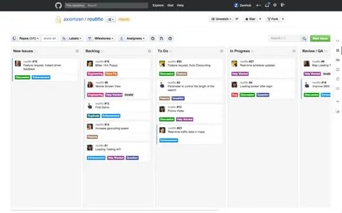 Github ui