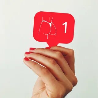 Beautiful Sticker Insta Booty has to stick everywhere. 