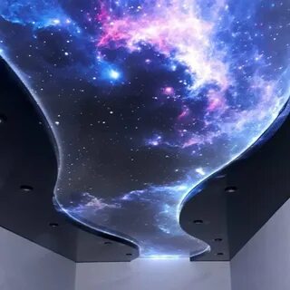 Натяжной потолок космос