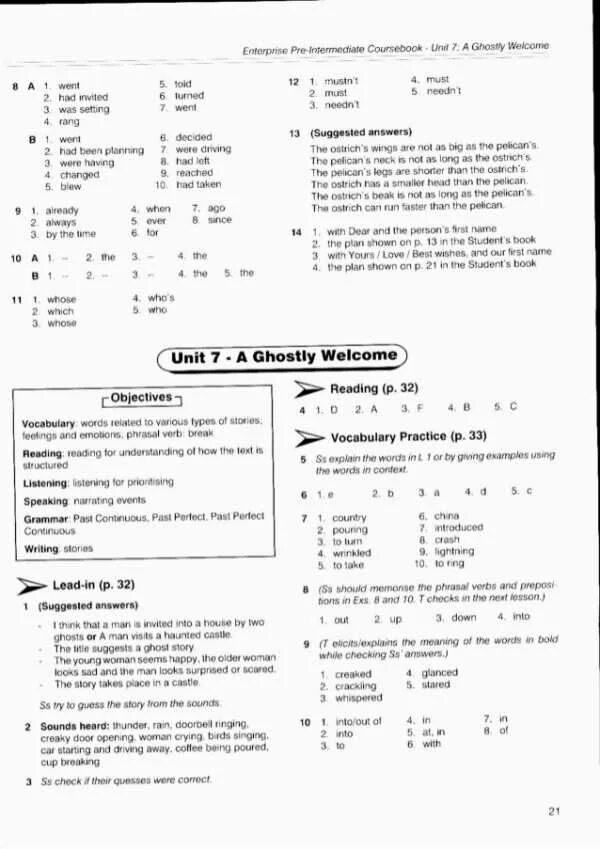 Welcome 2 unit 5 lesson 2. Grammar enterprise 2 elementary ответы. enterprise 3 coursebook module self-assessment ответы. pre-intermediate ответы unit 9. enterprise 3 plus teacher&#039;s book unit 6 ответы.