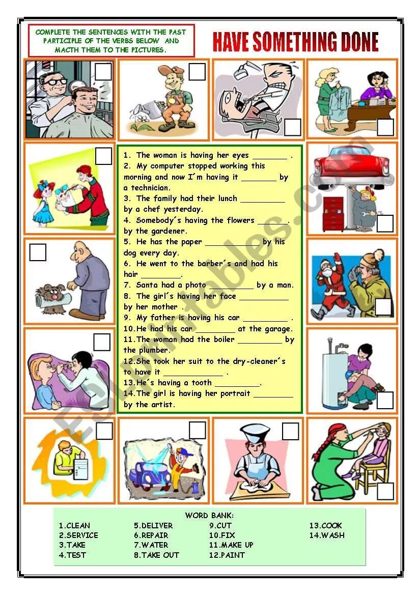 Have smth done exercises. Have something done worksheets. have/get something done упражнения. have something done вопросы. конструкция have something done в английском.