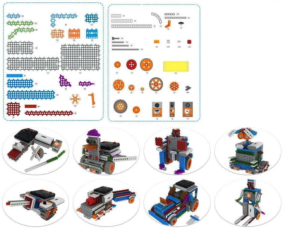 Набор конструктора для сборки. Конструктор Huna Kicky Junior mrt2. Роботрек малыш 2 схемы сборки. Конструктор робототехника 9686 Robo Master набор деталей. Конструктор Huna MRT по робототехнике набор деталей.