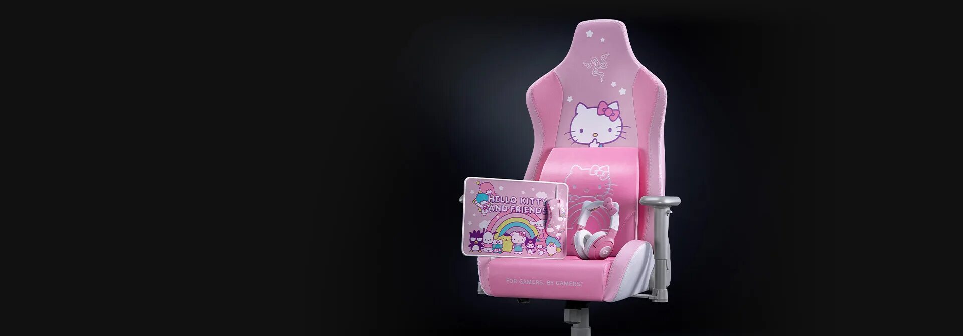 Razer x hello kitty. Рейзер хелло китти. razer hello kitty кресло. рейзер хелло китти клавиатура. razer hello kitty мышка.