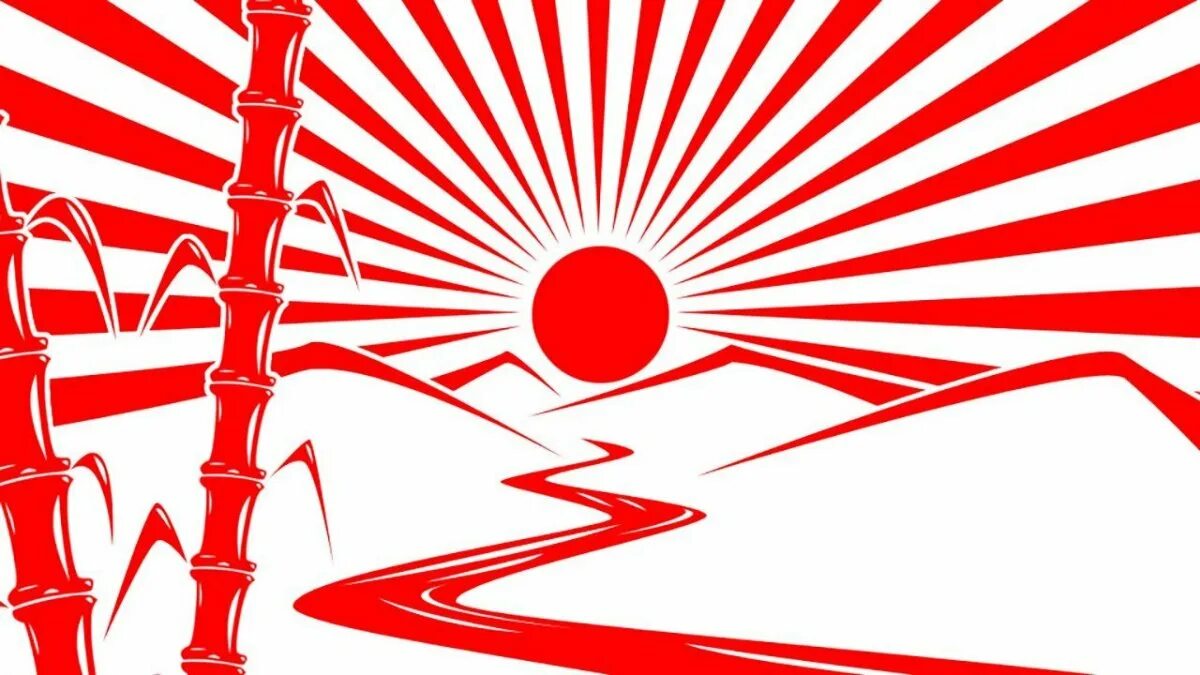японское восходящее солнце. япония страна восходящего солнца. японская тематика. флаг императорской японии. закат в японии.