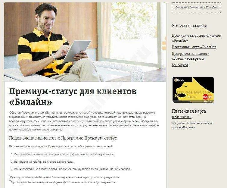 Как получить статус премиум. Клиент билайн. премиум статус. билайн премиум. кот билайн.