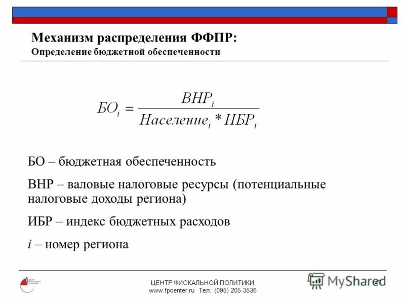 Фонд финансовой поддержки субъектов рф. Индекс бюджетной обеспеченности. Коэффициент бюджетной обеспеченности населения. Бюджетная обеспеченность формула. Коэффициент бюджетной обеспеченности формула.