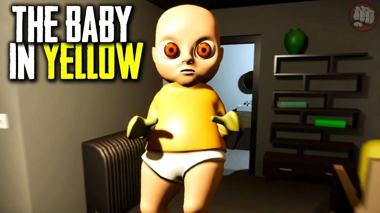 Baby in yellow играть. Ребёнок в жёлтом игра. Младенец в жёлтом игра. Младенец в желтом из игры. The Baby in Yellow превью.