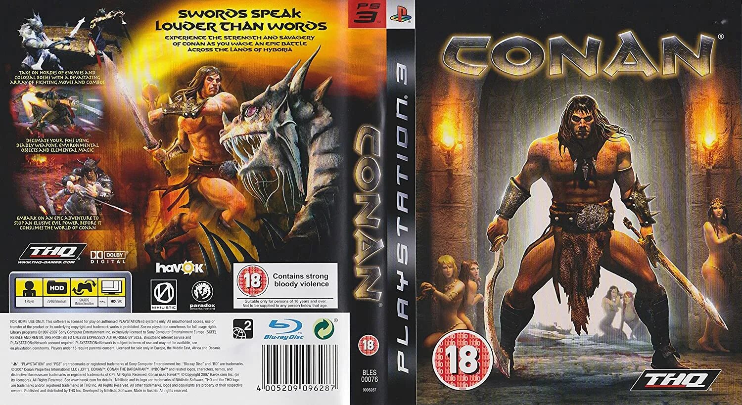 [Ps3] Conan обложка. Conan Sony PLAYSTATION 2 диск. Bles ps3