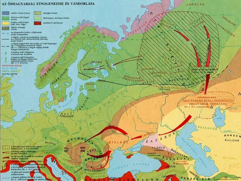 Расселение урала. Карта расселения финно-угорских народов в древности. Карта миграции финно угорских народов. Карта переселения Мадьяр. Карта расселения древних финно-угров.