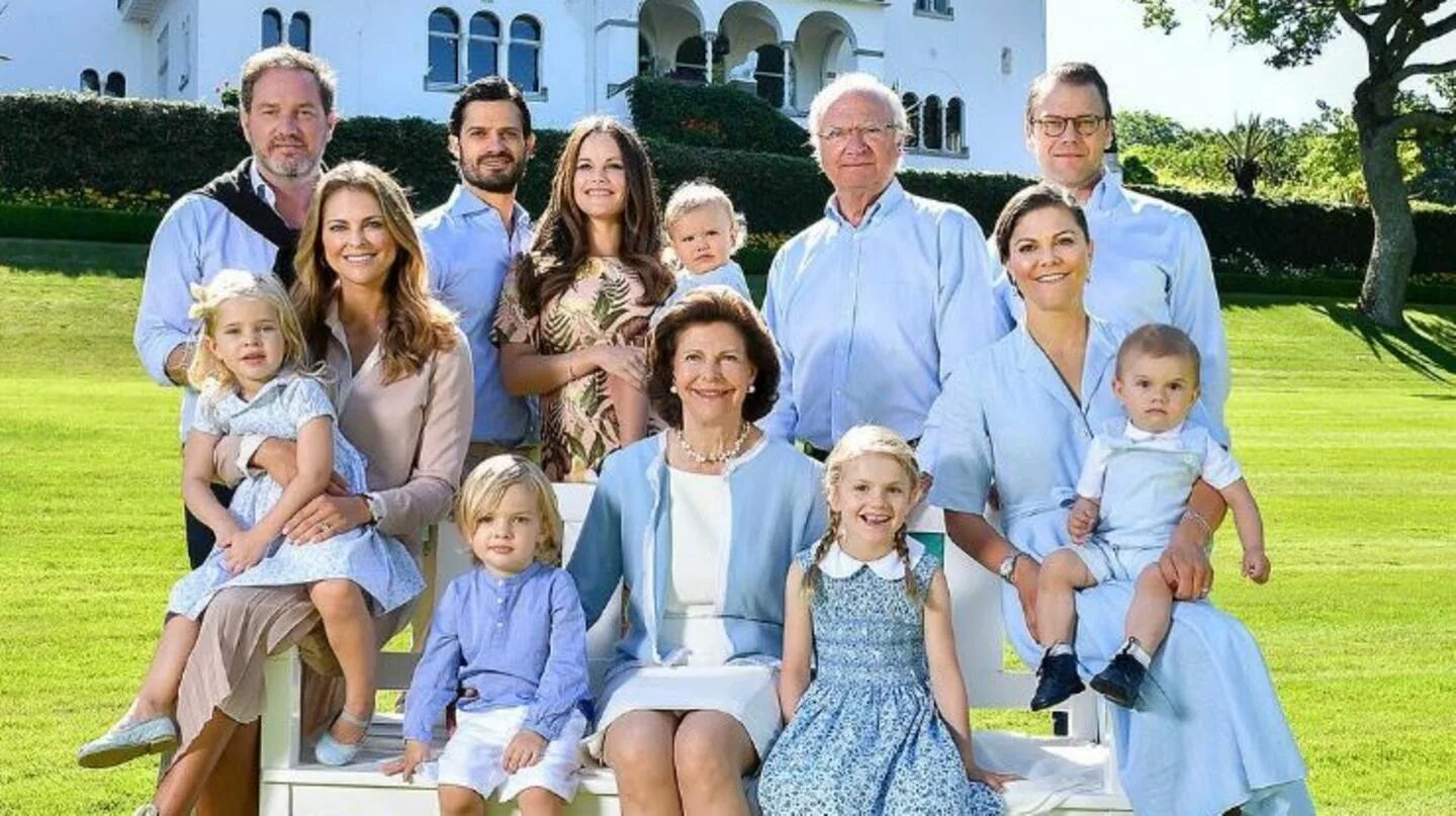 Королевская семья Швеции. Шведская Королевская семья 2023. The Royal Family "Королевская семья"..