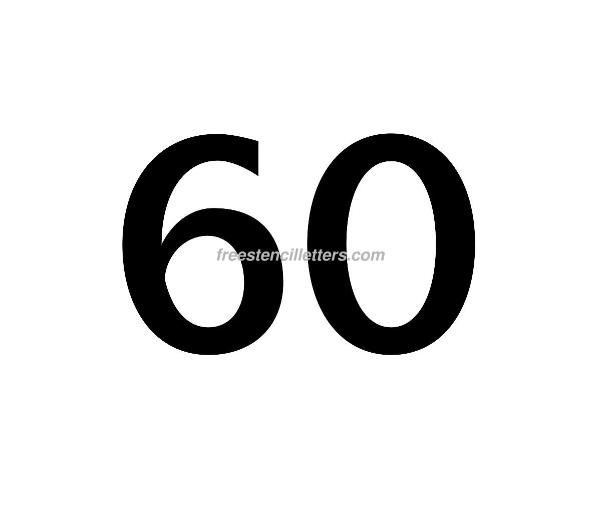 60 какое число