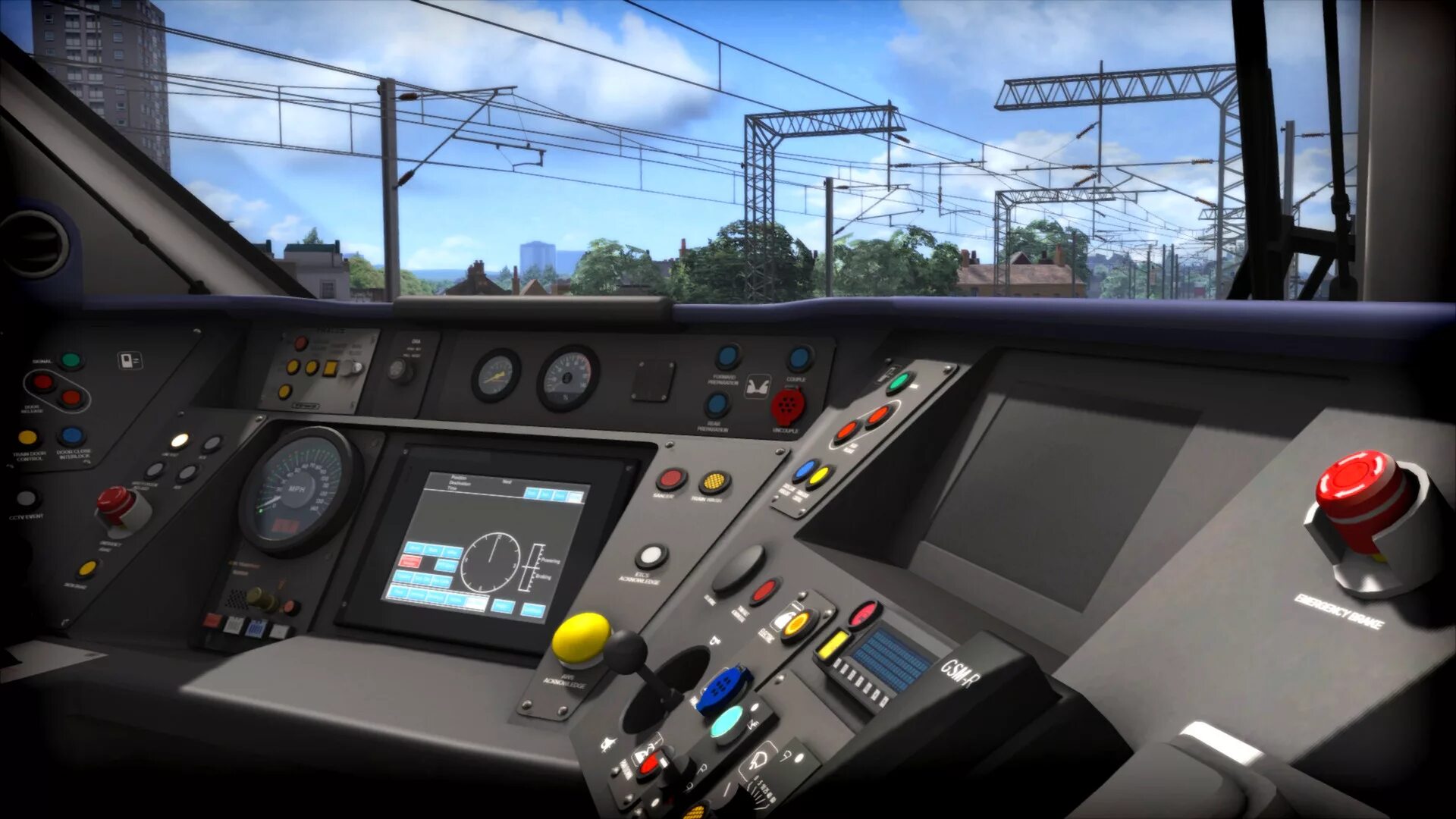 Train game simulator