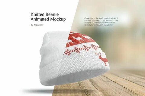 Мокап шапки