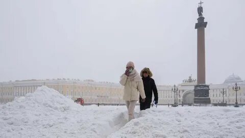 Зимние дни в петербурге