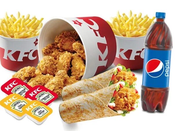 KFC Лонгер комбо.