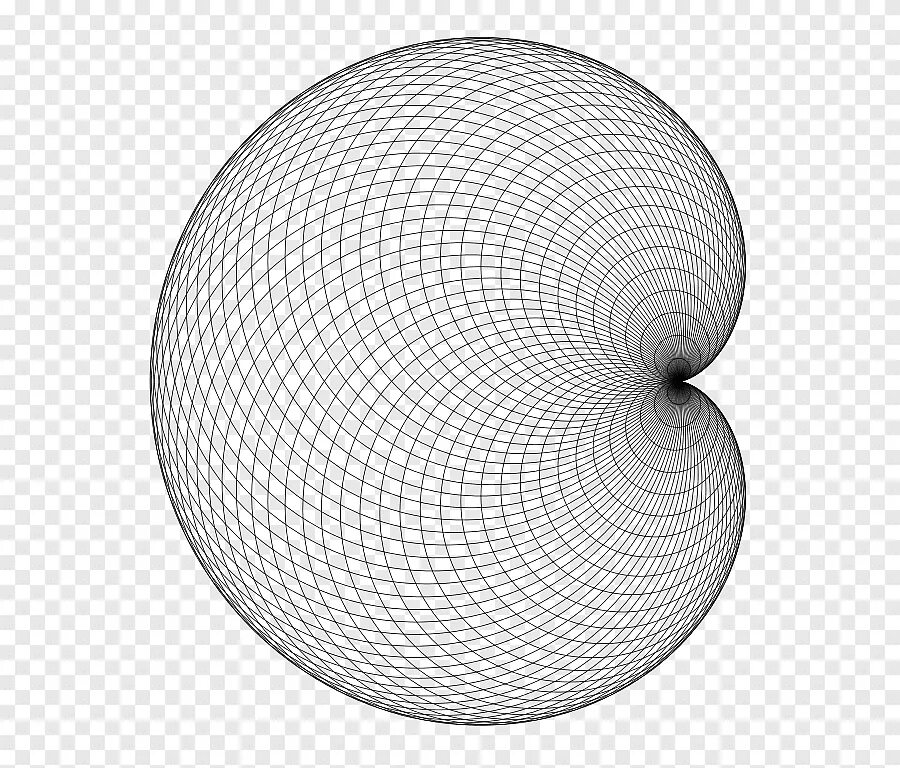 Линии 6 15. Сфера из окружностей. Сфера геометрия. Кардиоида. Круг геометрия.