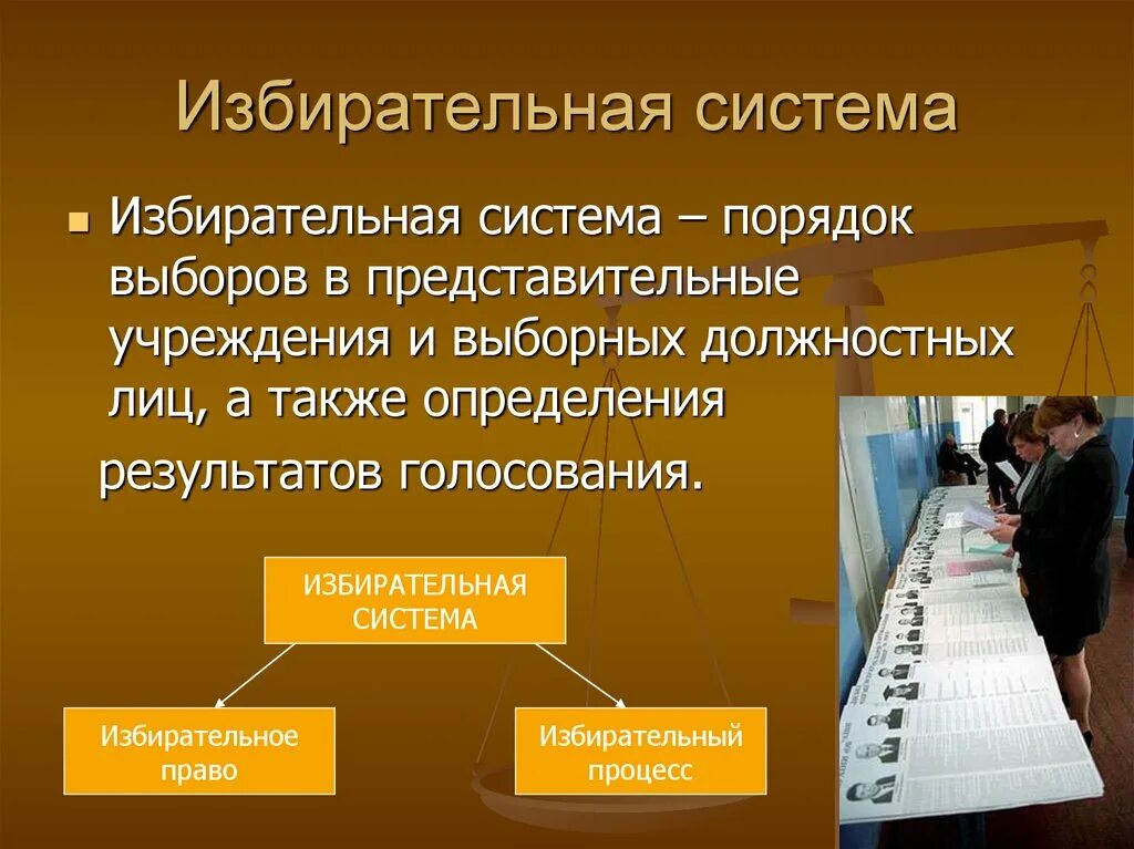 Порядок выборов в представительные учреждения и выборных