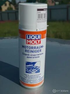 Спрей очиститель двигателя liqui moly