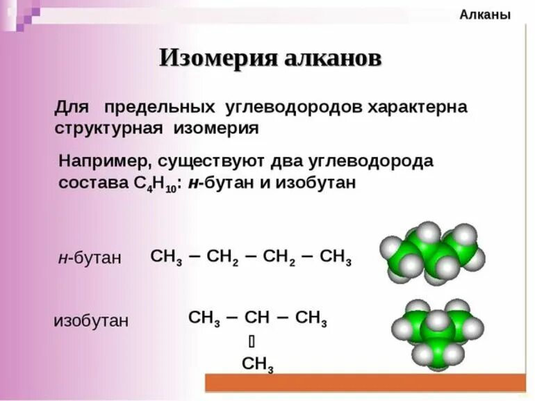 Приведи примеры алканов. Номенклатура и изомерия предельных углеводородов. Изомерия алканов с примерами. Структура изомеров алканов. Типы изомерии алканов.