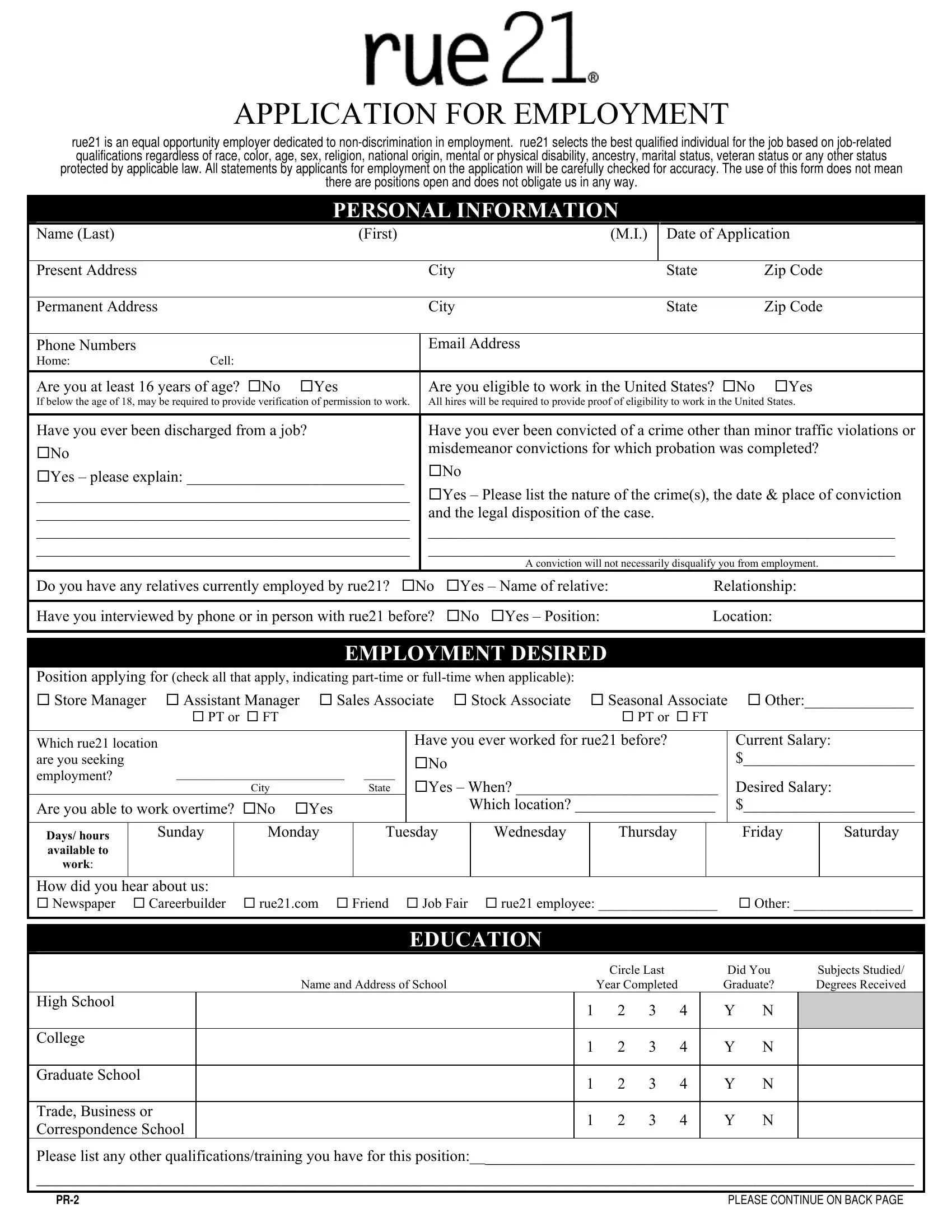 Application form for Employment. Filling an application form. Library application form. BIC code application form. Related forms