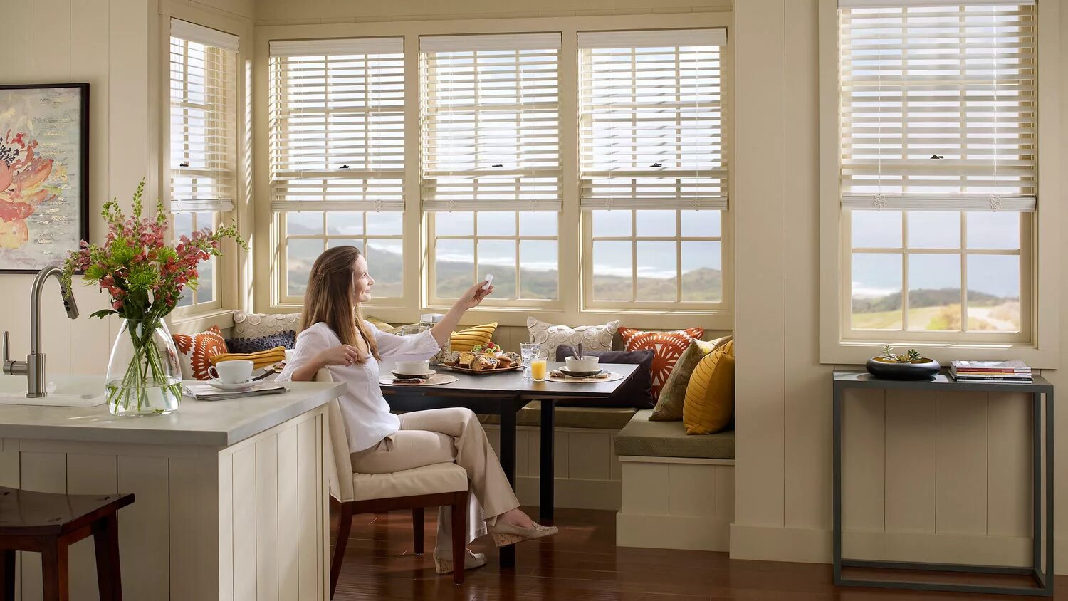 The table is the window