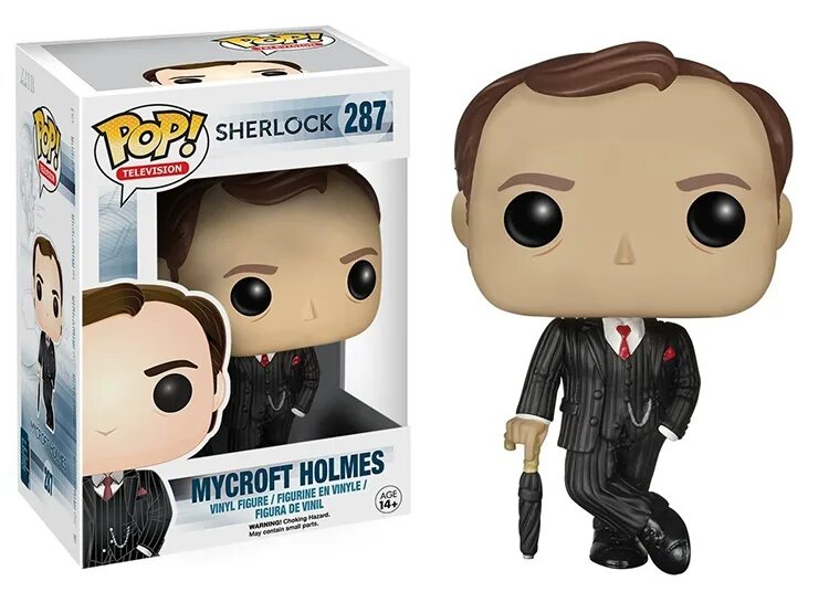 Фигурка Шерлока Холмса Funko Pop. Funko Pop Mycroft holmes.