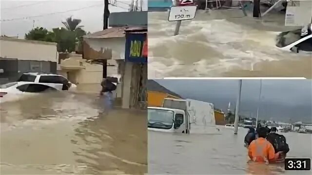 Наводнение в дубае 2023 году