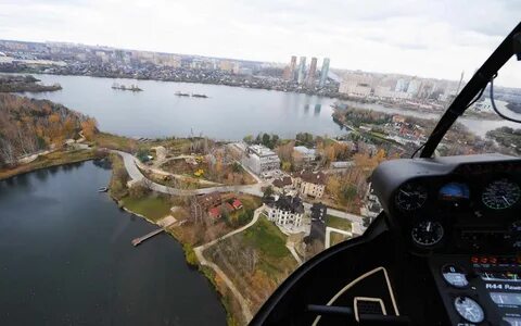 Полет над москвой рекой