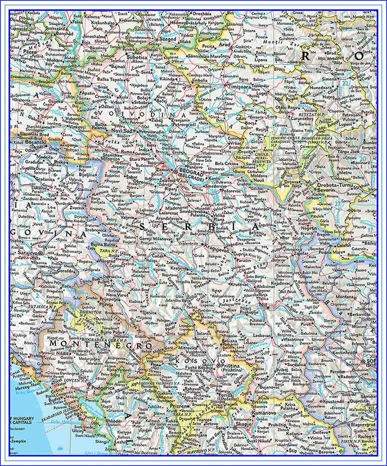 Старая карта Сербии. Карта Сербии на печать. Карта Сербии подробная на русском языке в крупном масштабе. Сербия в 1911 карта.