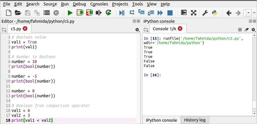 Run py script