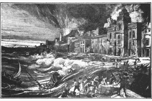 Лиссабонское землетрясение 1 ноября 1755. Землетрясение в лиссабоне 1755. землетрясение в португалии в 1755. лиссабонское землетрясение 1 ноября 1755 года. португалия 1755.