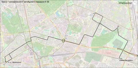 Маршрут 174 автобуса спб остановки