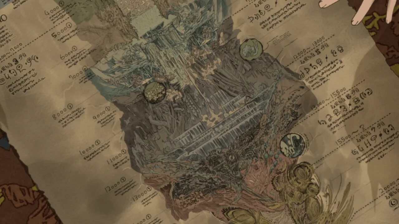 Made in Abyss Map. Карта бездны made in Abyss. Купить билеты бездна